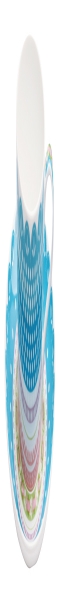 Чашка с блюдцем (голубая) Шантильи в подарочной упаковке