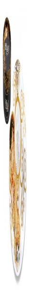 Подсвечник в форме диска, средний Поцелуй (Г.Климт)