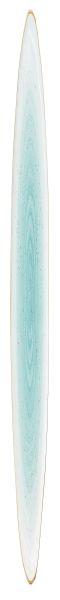 Тарелка Artesanal (зел-голубая) без инд.упаковки